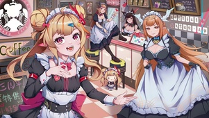 虾虾三周年限定女仆店