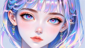 炫彩美瞳