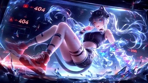 霓虹碎梦
