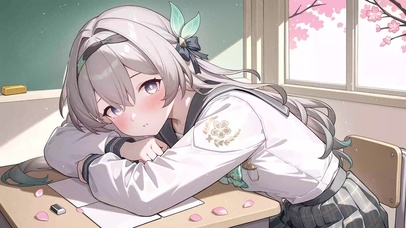 星穹铁道 流萤 春日手信 校服