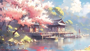 水边小筑