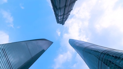 4K 高清 上海金茂大厦