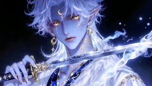 月下星穹精灵剑客