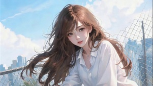 清新美女高清4k