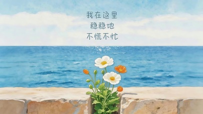 海边鲜花