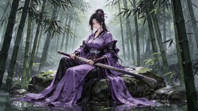 竹林听雨