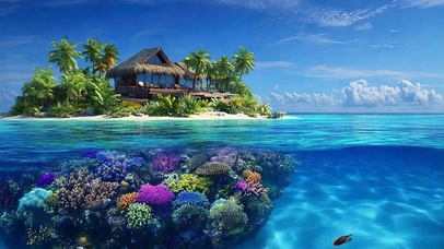 海岛小屋