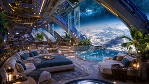 太空船舱