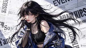 露肩美女