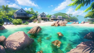 治愈海边别墅