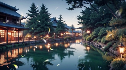 古风小溪