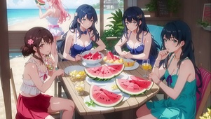 少女的午后