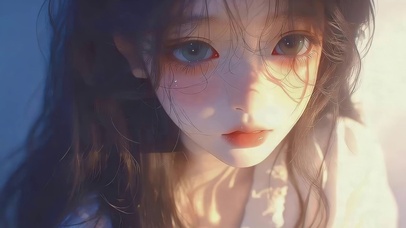 治愈甜美女孩