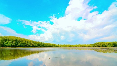 4K唯美蓝天白云