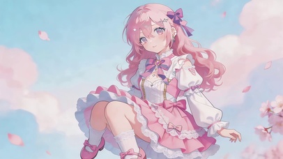 可爱二次元女孩