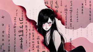 黑发少女（作者：千命门）