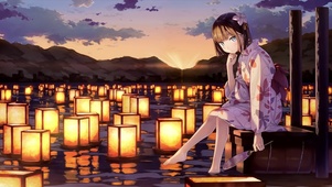 灯笼少女