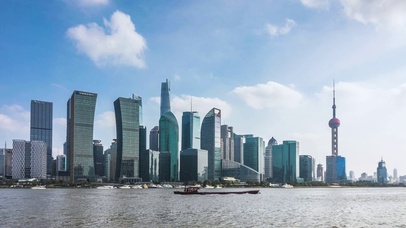 4K 高清 上海浦东的时光流逝