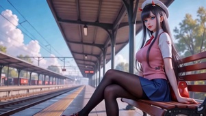 性感黑丝JK学姐