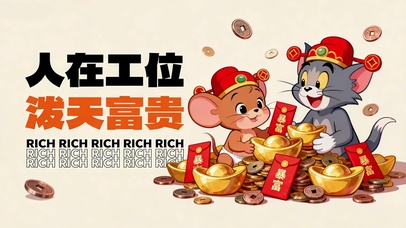 打工人暴富泼天富贵