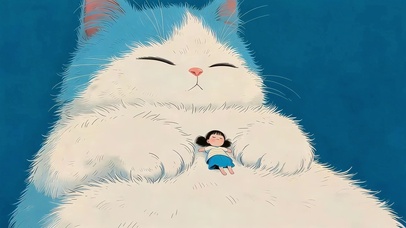 可爱大猫