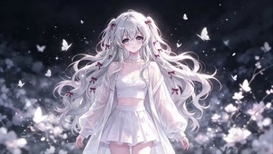 星夜蝶语少女