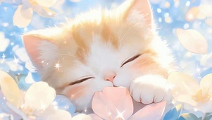 睡着猫咪
