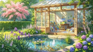 治愈鲜花小屋