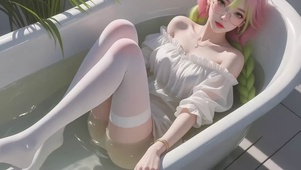 二次元清新女孩高清4k