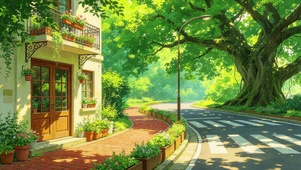 治愈街角咖啡店