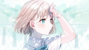 短发女孩