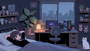 雨夜思绪