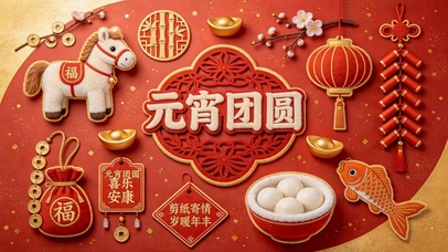 元宵团圆