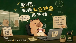 别慌上班先摸鱼