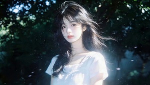 治愈可爱女孩