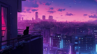城市黑猫
