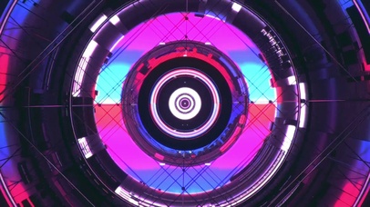 动感圆圈酷炫科技