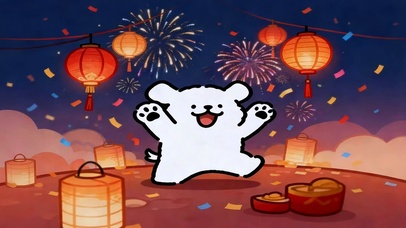 新春快乐小狗