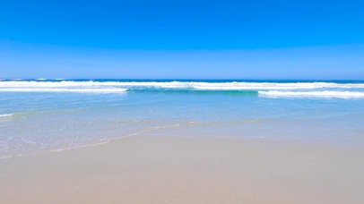 大海 海滩 海浪