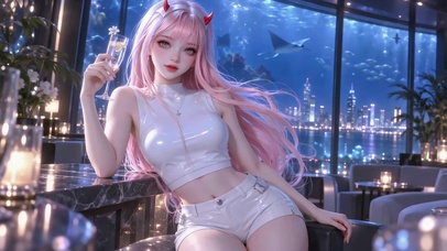 粉发少女国家队02