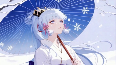 风雪归人神里绫华