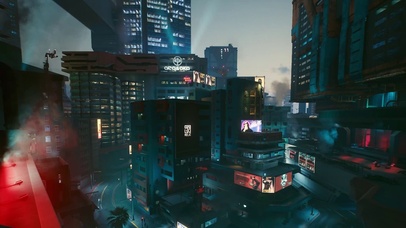 4k赛博朋克城市