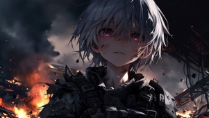 烽火中的少女