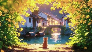 江南橘猫的桂香满溢