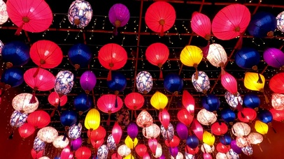 喜庆的红灯笼