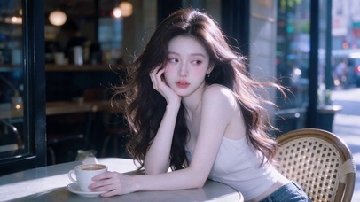窗边的女孩