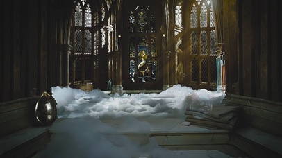 霍格沃茨的泡泡浴室