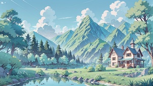 童话森林小别墅