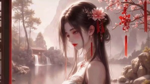 国风侧颜美女