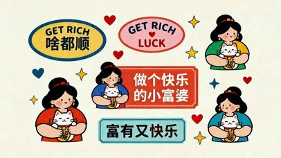 做个快乐小富婆